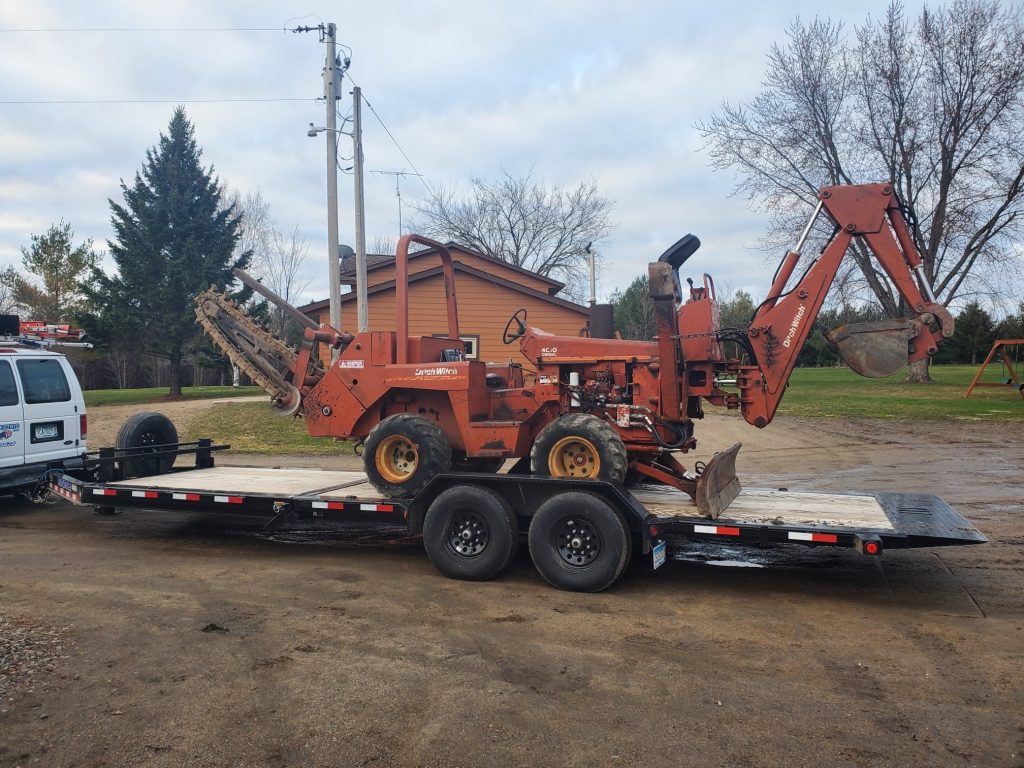 digger for electrical work